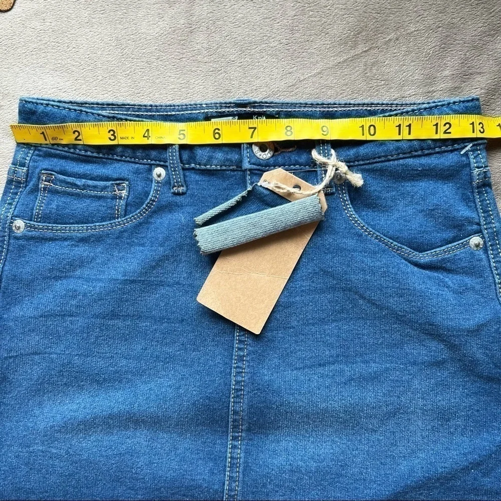 NWT Levis Denim Knit Skirt 14M